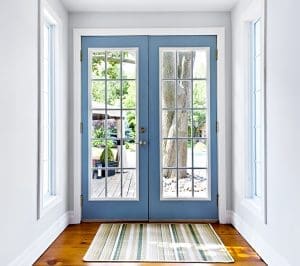 Patio doors minocqua. Double patio french doors with windows exiting to sunny backyard